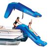 Wow Sports - 8 ft Inflatable Pontoon Waterfall Slide for Boats - Perfect Summer Lake Party Accessory for Kids & Adults view 1