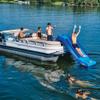 Wow Sports - 8 ft Inflatable Pontoon Waterfall Slide for Boats - Perfect Summer Lake Party Accessory for Kids & Adults view 3