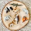 Safari Ltd. Asian Animals TOOB - Set of 8 Mini Figurines - Asian Elephant, Indian Rhino, Orangutan, Panda Bear, Tiger, Antelope, Philippine Eagle, and Gavial - Toys for Boys, Girls & Kids Ages 3+ view 2