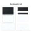 Acrylic Display Case for Figures Dustproof, Clear Display Box with Building Base, Collection Bricks Storage Blocks Aciton Figure Showcase(Black) view 3