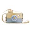 Baby Toy Wooden Mini Camera Toy, Baby Kids Cute Mini Sharpe Toy, Neck Hanging Photographed Props for Baby Toddlers Children Kids' Room Hanging Decor Gift (Gray) view 1