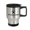 Funny Quadcopter Travel Mug - Drone Gifts - UAV Gift - Funny Drone Present - Easily Distracted By Drones view 2