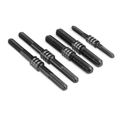 J Concepts Inc. Titanium Turnbuckle Set: Mugen MBX-8 Fin, BLK (5), JCO2584B