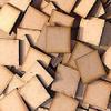 1 Inch Square Bases x20 MDF Wooden Laser Cut FAST SHIPPING US SELLER view 2
