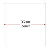 32mm Square Bases x20 MDF Wooden Laser Cut FAST SHIPPING US SELLER view 3
