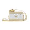 Baby Toy Wooden Mini Camera Toy, Baby Kids Cute Mini Sharpe Toy, Neck Hanging Photographed Props for Baby Toddlers Children Kids' Room Hanging Decor Gift (White-2) view 1