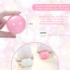 STARBOLO Ball Pit Balls for Toddlers - 100pcs BPA&Phthalate Free Non-Toxic Crush Proof Play Balls Soft Plastic Balls for Toddlers Baby Kids Birthday Pool Tent Party (Pink & Beige & Clear & Sliver) view 3