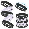 Oringaga 24PCS Dragon Themed Party Rubber Wristbands, Dragon Animal Printed Wars Birthday Party Favors Supplies Decorations Gifts Prize Goodie Bag Favor Silicone Wristband view 2