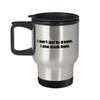 Funny Drone Travel Mug - Quadcopter Gifts - UAV Gift - Funny Drone Present - I Don't Just Fly Drones view 1