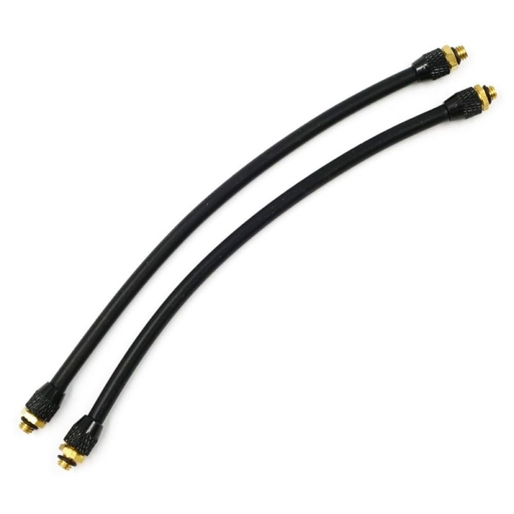 Yeah Racing DDP-001BK Plastic Tube Set for DDP Shock Black