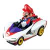 Carrera 64182 Mario Kart P-Wing Mario 1:43 Scale Analog Slot Car Racing Vehicle GO Slot Car Toy Race Track Sets view 1