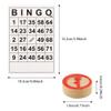 Denpetec Bingo Board Game, Classic Bingo Cards, Vintage Wooden Bingo Game, with 40 Bingo Number Cards and 75 Chess, for Family, Friends and Large Parties Group Games view 2