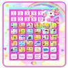 LEXiBOOK Unicorn Educational Bilingual Interactive Learning Tablet, Toy to Learn Alphabet Letters Numbers Words Spelling and Music, English/Spanish Languages, Pink, JCPAD002UNIi2 view 1