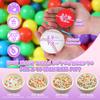 GOGOSO Ball Pit Balls for Toddler, Baby Plastic Playballs Kids Soft Pastel Pelotas Non-Toxic BPA-Free,Mix Color,100 Balls view 2