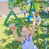 Dolibest Monkey Bars Swing Trapeze Bar Kids Monkey Bars Playground Trapeze Bar Swingset Rings Swing Sets for Backyard with Monkey Bars Ninja Course for Kids Outside Playset with Monkey Bars (2Pcs) view 2