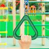 Dolibest Monkey Bars Swing Trapeze Bar Kids Monkey Bars Playground Trapeze Bar Swingset Rings Swing Sets for Backyard with Monkey Bars Ninja Course for Kids Outside Playset with Monkey Bars (2Pcs) view 4