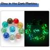 Skylety 50 Pieces Marbles Glow in The Dark Handmade Glass Marbles Colorful Glass Marble for Boys and Girls Marble Games, DIY and Home Decoration, 10 Colors view 4