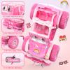 NQD Remote Control Car, Rechargeable RC Racing Cars with Stickers 1:16 Scale, 80 Min Play, 2.4Ghz Off Road Trucks All Terrain Toys Gifts for 3-Year-Old Girls view 2