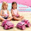 NQD Remote Control Car, Rechargeable RC Racing Cars with Stickers 1:16 Scale, 80 Min Play, 2.4Ghz Off Road Trucks All Terrain Toys Gifts for 3-Year-Old Girls view 4