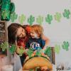 2Pcs Taco Cactus Garland Banner Green Glitter, Cinco De Mayo Cactus Banner Taco Party Banner for Mexican Fiesta Taco Birthday Party Decorations view 3