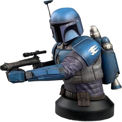 DST Showcase Star Wars Mandalorian Deathwatch Bust, 7 inches