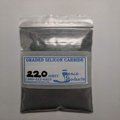 JESCO 5lb 220 Grit Silicon Carbide, Straight Graded
