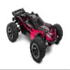 SummitLink Custom Body Muddy Hot Pink Over Black Style Compatible for Rustler 4X4, Rustler BL-2S, Rustler 4x4 Ultimate 1/10 Scale RC Car or Truck(Truck not Included) R4-BHP-02 view 1