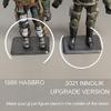 NC EBCO 50 Pieces Plastic Action Figure Stand Base for 3.75 inch GI Joe Figure Toy Exclusive Upgrade Black Display Stand Tool view 3