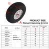 8inch Wheel for RC Airplane Sponge Tire with Dia-Casting Aluminum Hub 1PCS view 3