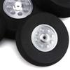 3inch Wheel for RC Airplane Sponge Tire with Dia-Casting Aluminum Hub 1Pair(2PCS) view 2