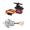 12PCS MG90S Servo Micro 360 9G Servo Motor Geared Micro Servo Motor 9G Smart Robot Compatible with Raspberry Pi Project Car Helicopter Airplane Boat (360 Rotating) view 2