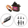 12PCS MG90S Servo Micro 360 9G Servo Motor Geared Micro Servo Motor 9G Smart Robot Compatible with Raspberry Pi Project Car Helicopter Airplane Boat (360 Rotating) view 3