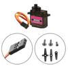 12PCS MG90S Servo Micro 180 9G Servo Motor Geared Micro Servo Motor 9G Smart Robot Compatible with Raspberry Pi Project Car Helicopter Airplane Boat (180 Rotating) view 3