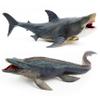 Gemini&Genius Mosasaurus and Megloden Dinosaur Toys, Ocean Monsters Shark Action Figurines, Great for Collector, Party Favor and Birthday Gift to Boys and Girls 3-12 Years Old view 4