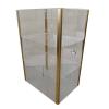 LM-Coat rack XINGLL Acrylic Display Case Showcase, Clear Dustproof Protection Case, Removable Cube for Collectibles Figures Models Cosmetic Perfumes Storage Organizer, 3 Color view 1