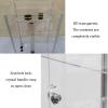 LM-Coat rack XINGLL Acrylic Display Case Showcase, Clear Dustproof Protection Case, Removable Cube for Collectibles Figures Models Cosmetic Perfumes Storage Organizer, 3 Color view 4