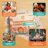 400 Conversation Cards for Friends  Funny Get to Know You Game With Open-Ended Questions to Spark Laughter, Stories, and Deeper Friendships - Great for Game Night and Hangouts - 2.5" x 1.75" Cards view 2