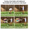 Bubbleventi Giant Bubble Kit | Made in USA | Includes 1 Wooden Wand, a Tips and Tricks Booklet, and 1 Bubble Mix - Makes 4 Gallons of Big Bubble Solution for Birthdays and STEM Fun view 4