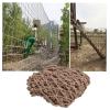 Hynet Child Outdoor Climbing Net, Safety Net Hemp Rope Cargo Net Kids Swing Rope Net Stair Decor Fence Net Playground Railing Protection Balcony Bed (Size : 1 * 1m(3 * 3ft)) view 1