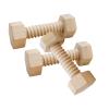 Milageto Wooden Toy Nuts and Bolts Kids Child Baby Preschool view 1