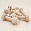 Milageto Wooden Toy Nuts and Bolts Kids Child Baby Preschool view 2