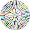 100 Pcs Marble Mesh Fidget Toys,Fidget Toy Stress Relieve Toy, Focus Enhance, Marble and Mesh Fidgets for Adults and Children with ADHD ADD OCD Autism view 1
