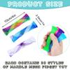 100 Pcs Marble Mesh Fidget Toys,Fidget Toy Stress Relieve Toy, Focus Enhance, Marble and Mesh Fidgets for Adults and Children with ADHD ADD OCD Autism view 3