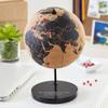 Let's Make Memories Personalized Cork Globe - The Places You'll Go - Graduation Gift - for Travel Lovers - Customize with Message - 7.5" Hx5.5 Dia view 2