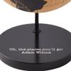 Let's Make Memories Personalized Cork Globe - The Places You'll Go - Graduation Gift - for Travel Lovers - Customize with Message - 7.5" Hx5.5 Dia view 3