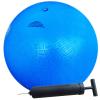 AppleRound 8.5 Inch Playground Ball with Air Pump, Pack of 1 Ball with 1 Pump, Official Size for Dodge Ball, Handball, Camps and Schools (Blue) view 1