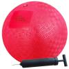 AppleRound 8.5 Inch Playground Ball with Air Pump, Pack of 1 Ball with 1 Pump, Official Size for Dodge Ball, Handball, Camps and Schools (Red) view 1
