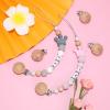 30 Pieces Natural Beech Wood Pacifier Clips Teething Grasping Toy Suspender Clips Wood Pacifier Clip Holder Charm DIY Clips (30 Pieces) view 4