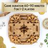iDventure Cluebox - Davy Jones Locker - Escape Room Game - Pirate Puzzle Box - Gift Box - 3D Wooden Puzzle for Adults - Wooden Jigsaw - Brain Teaser - Birthday Gift Gadget for Men - Money Box view 2
