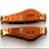 Dhawk Racing CNC Aluminum Rear Trailing Arm 2 for Axial 1/10 RBX10 ryft (Orange) view 4